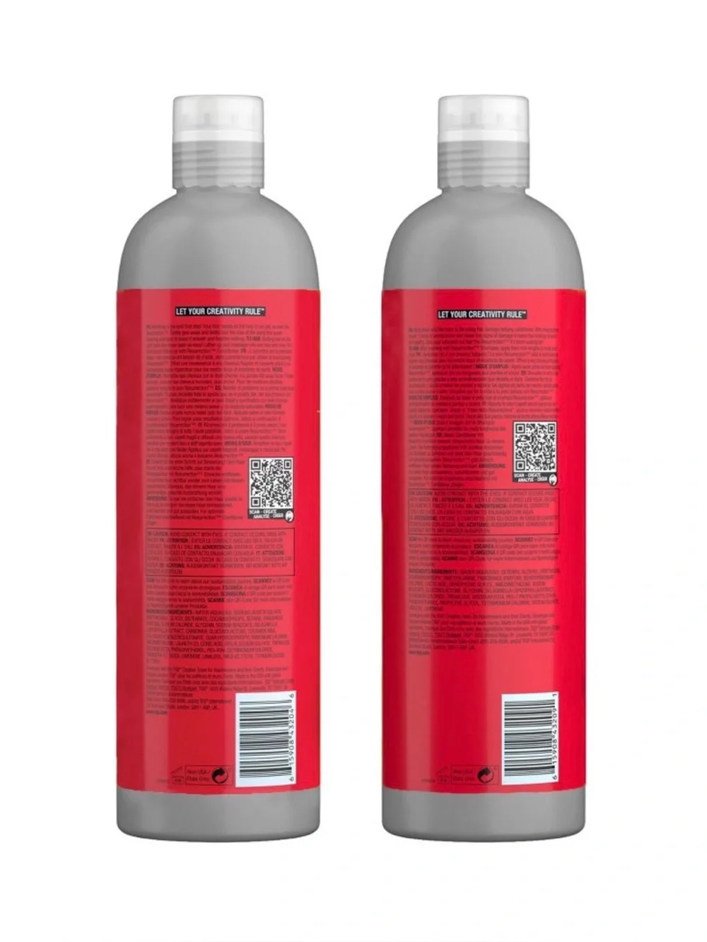 TIGI Bed Head Resurrection Shampoo & Conditioner 25.36 fl oz/2ct New in Box
